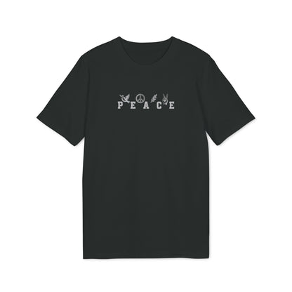 Peace Shirt mit Symbolen, Bio-Baumwolle