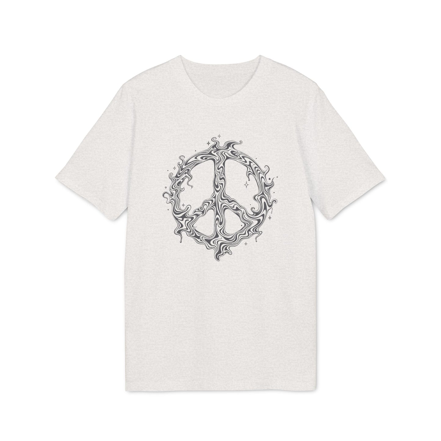 Psychedelisches Friedens-Shirt für Damen und Herren