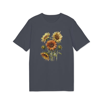 Sonnenblumen T-Shirt Damen Bio Baumwolle