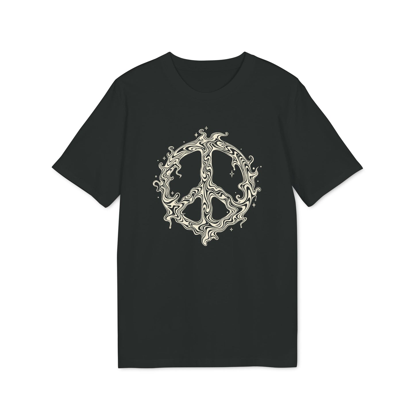 Psychedelisches Friedens-Shirt für Damen und Herren
