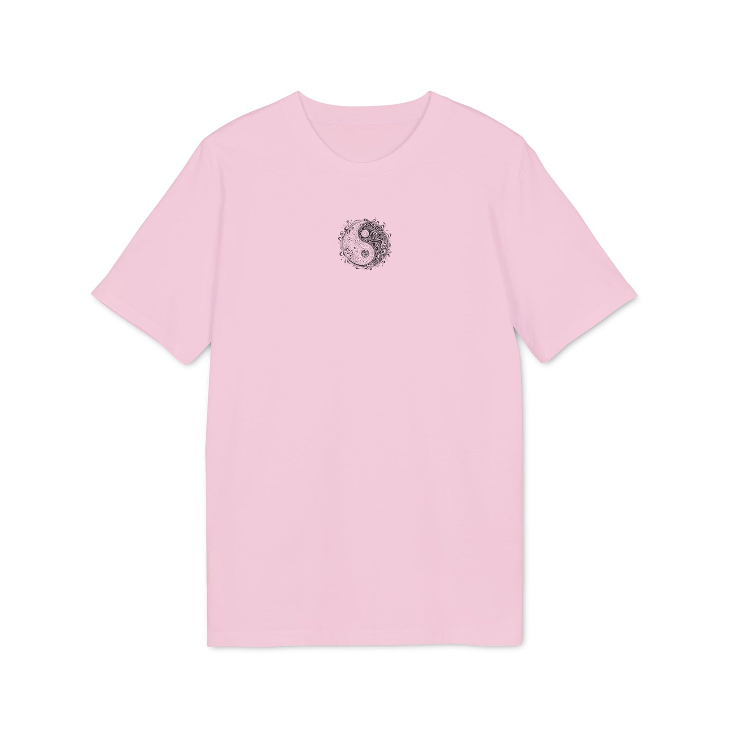 Kleines Yin-Yang-Symbol in psychedelischem Stil