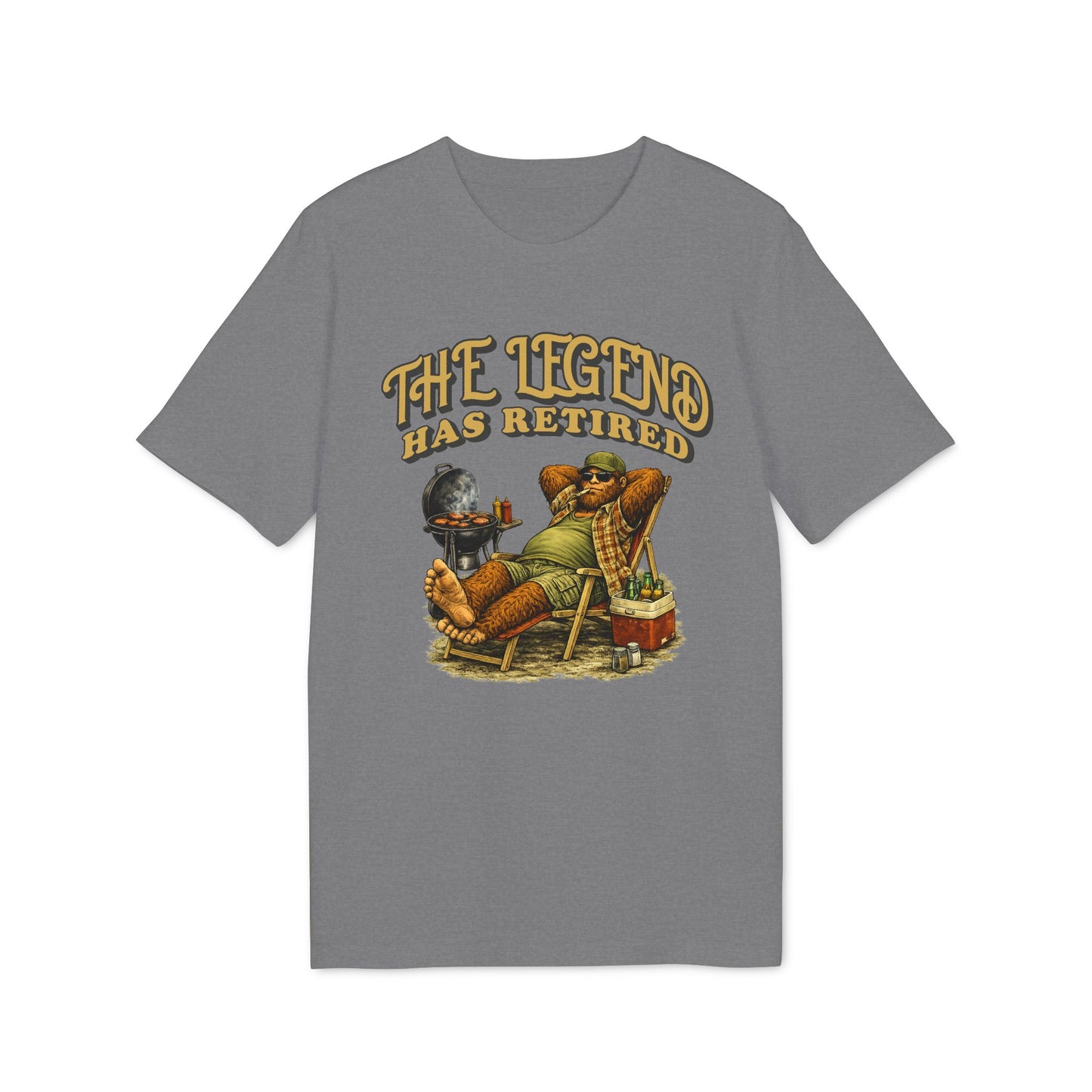 Witziges Bigfoot-Shirt für Rentner