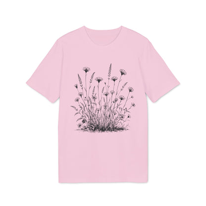 Nachhaltiges Wildblumen Shirt Damen