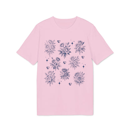 Vintage Rosen T-Shirt aus Bio Baumwolle
