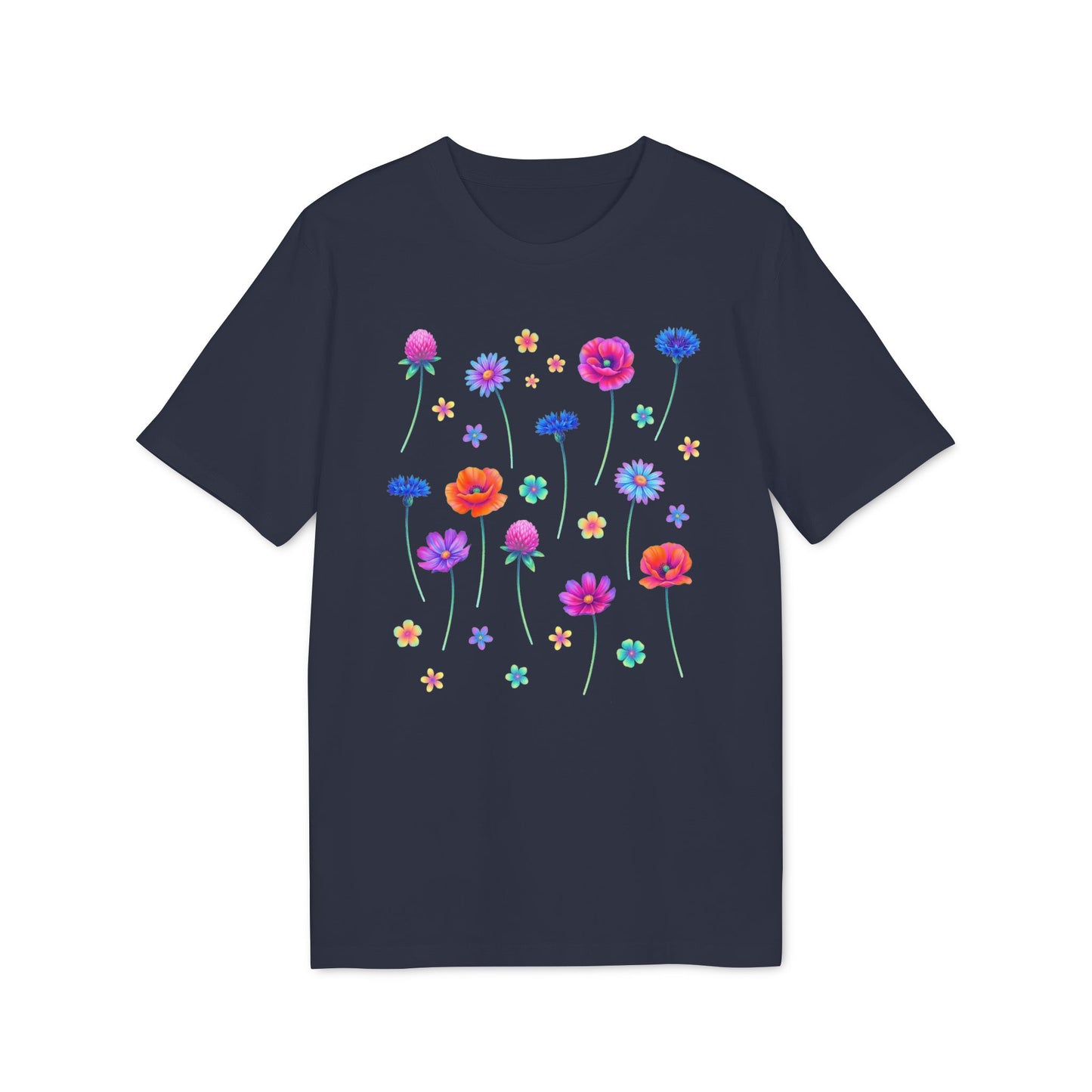 Blumen T-Shirt für Damen