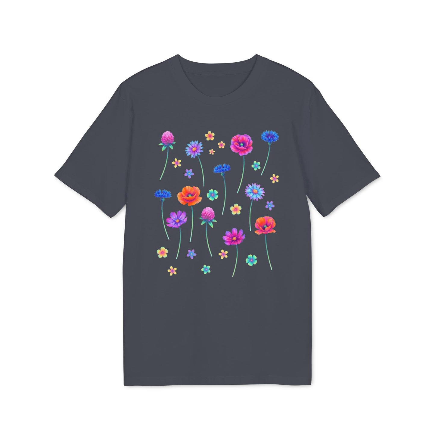 Blumen T-Shirt für Damen