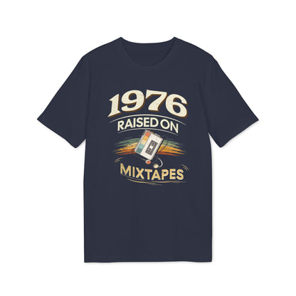 Retro T-Shirt 1976, RAISED ON MIXTAPES