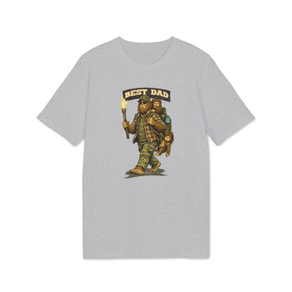 Best Dad - T-Shirt für Herren mit Bigfoot-Motiv