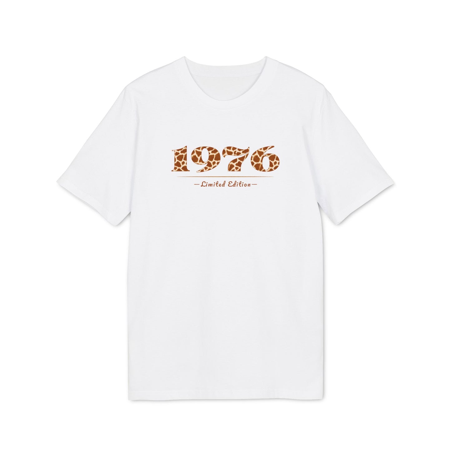 1976 Limited Edition im Leopardenprint Damen Bio-Baumwolle-Shirt