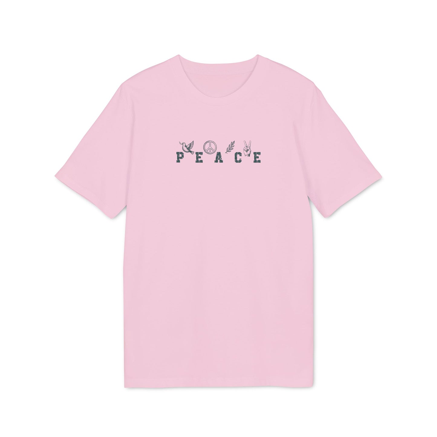 Peace Shirt mit Symbolen, Bio-Baumwolle