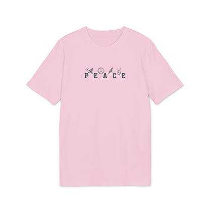 Peace Shirt mit Symbolen, Bio-Baumwolle