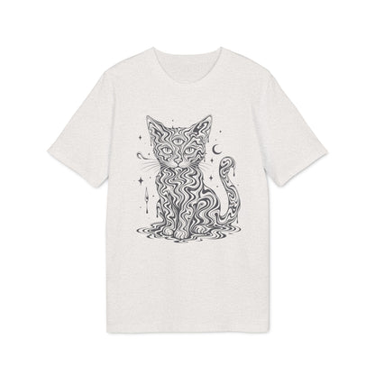 Mystische Katze - T-Shirt aus 100% Baumwolle