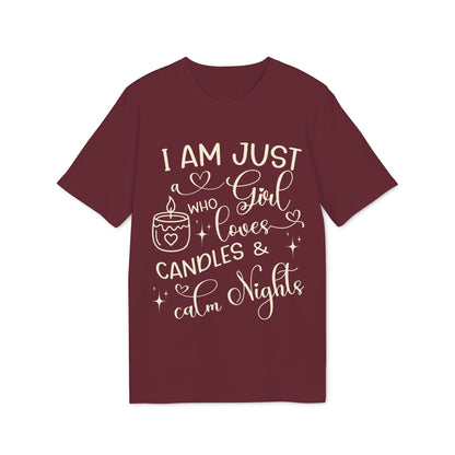 Candles & Calm Nights T-Shirt aus Bio-Baumwolle