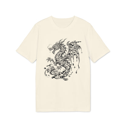 Psychedelischer Drachen - T-Shirt für Damen und Herren