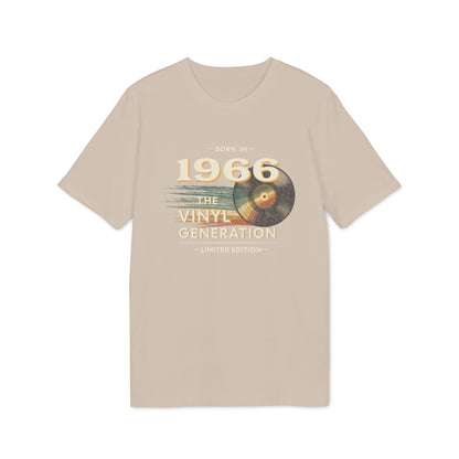 1966 - Vinyl Generation, Retro T-Shirt Herren 60. Geburtstag