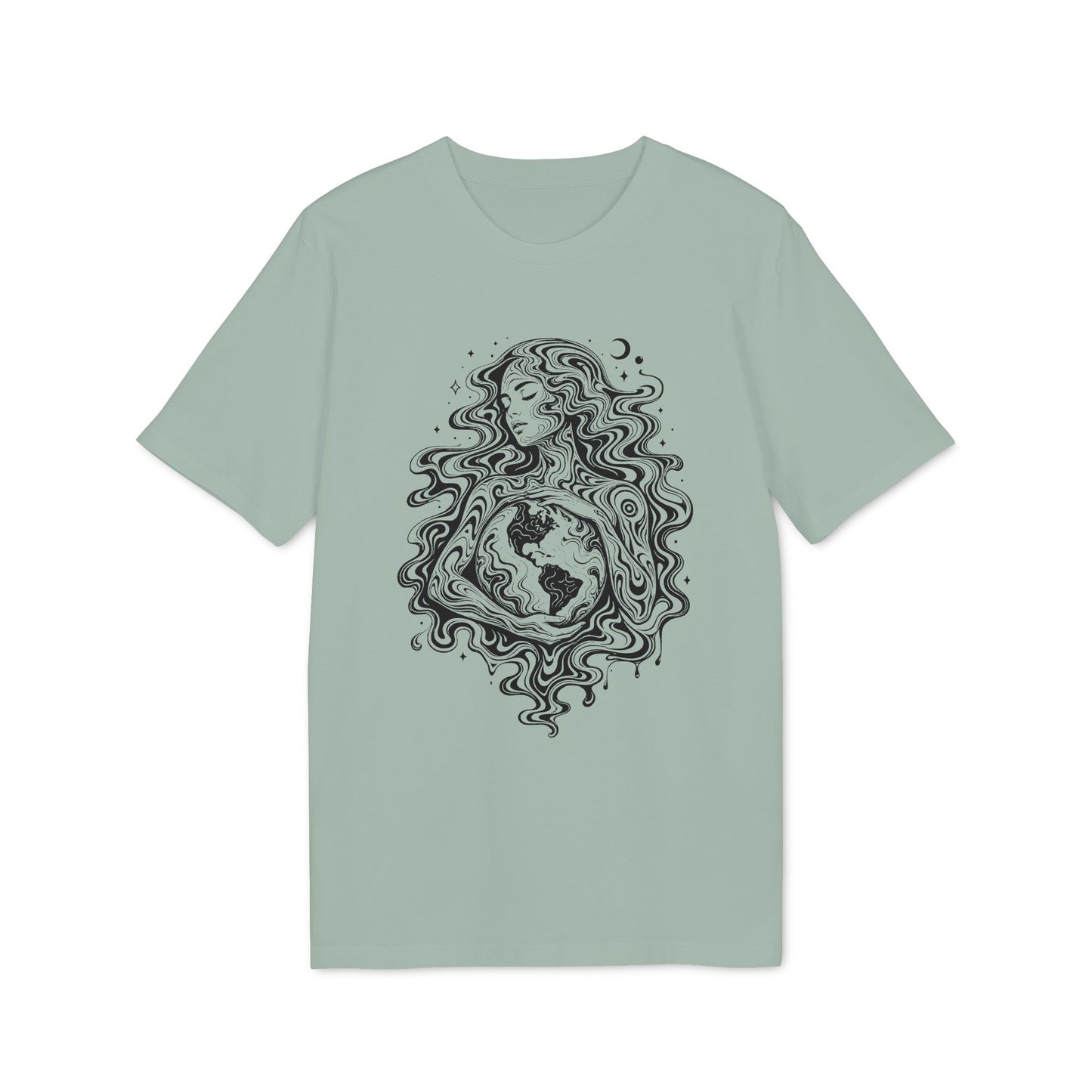 Spirituelles Shirt mit Mutter Erde