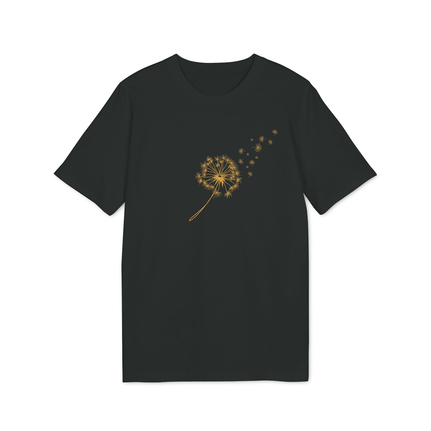 Nachhaltiges Löwenzahn Blumen T-Shirt Damen