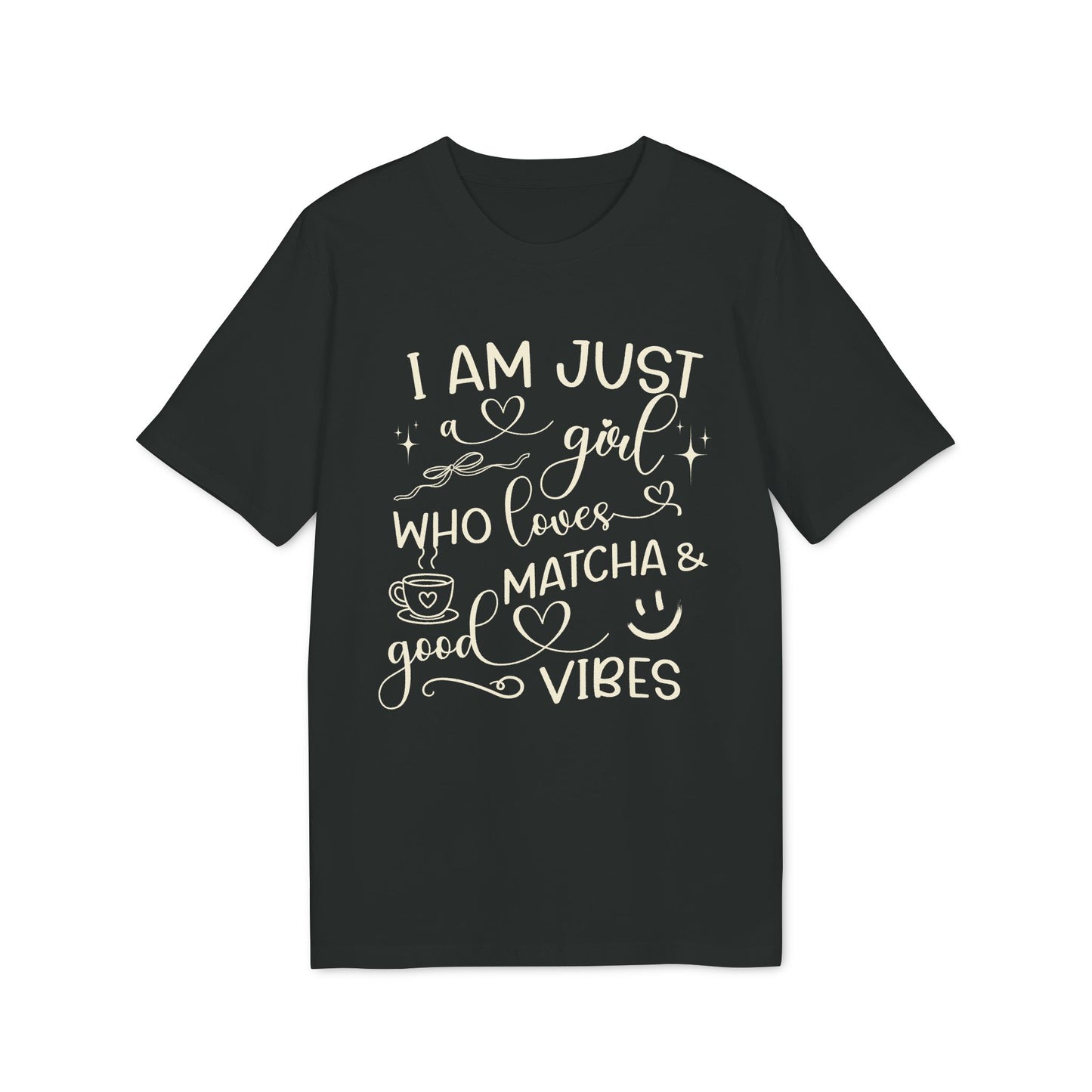 Nachhaltiges Matcha-Liebhaber Shirt Damen