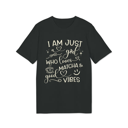 Nachhaltiges Matcha-Liebhaber Shirt Damen