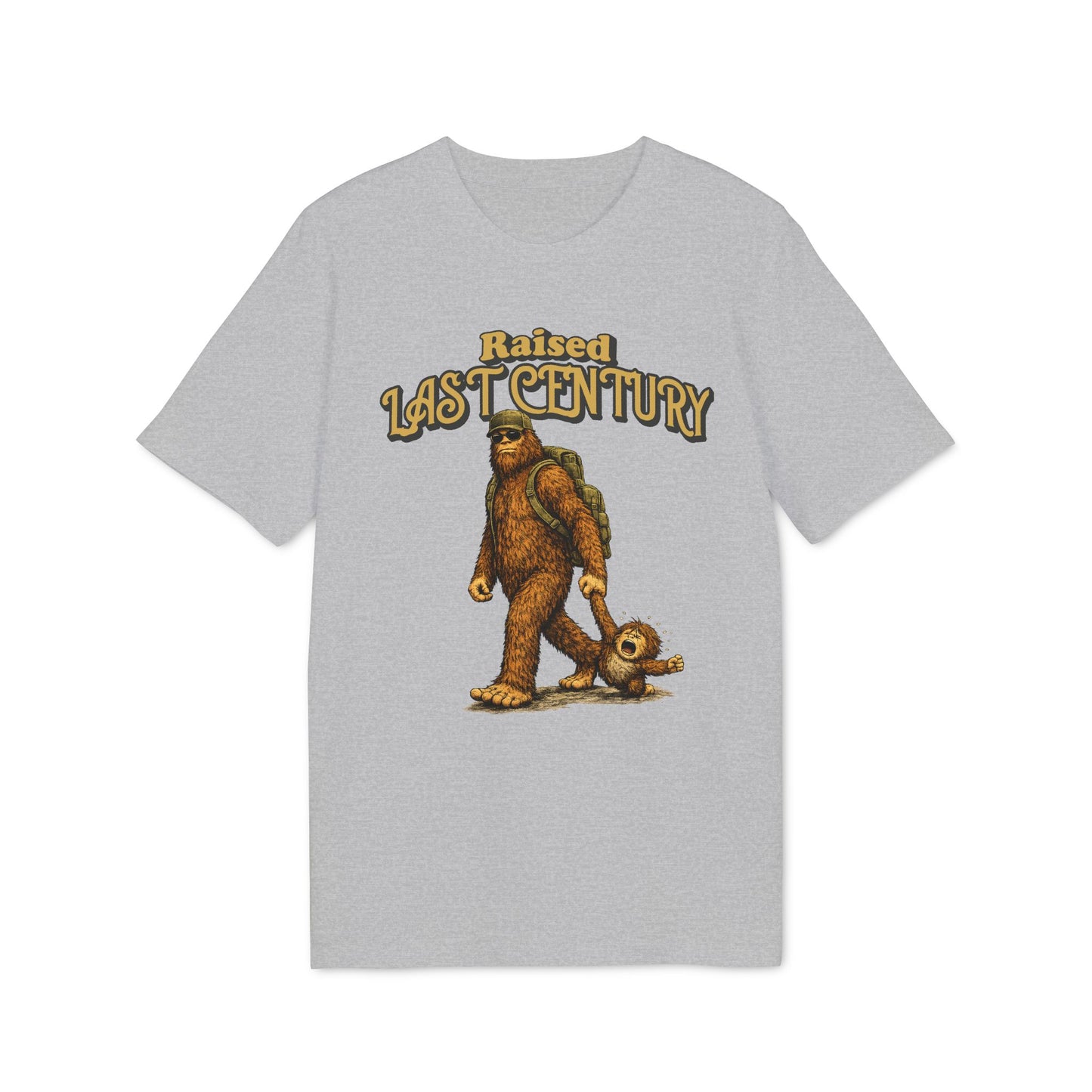 Lustiges Bigfoot Shirt Herren - Raised Last Century