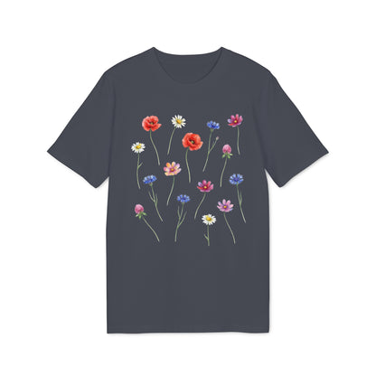 Wildblumen Damen Shirt aus Bio Baumwolle