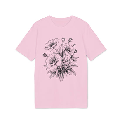 Mohnblumen T-Shirt Damen Bio Baumwolle nachhaltig