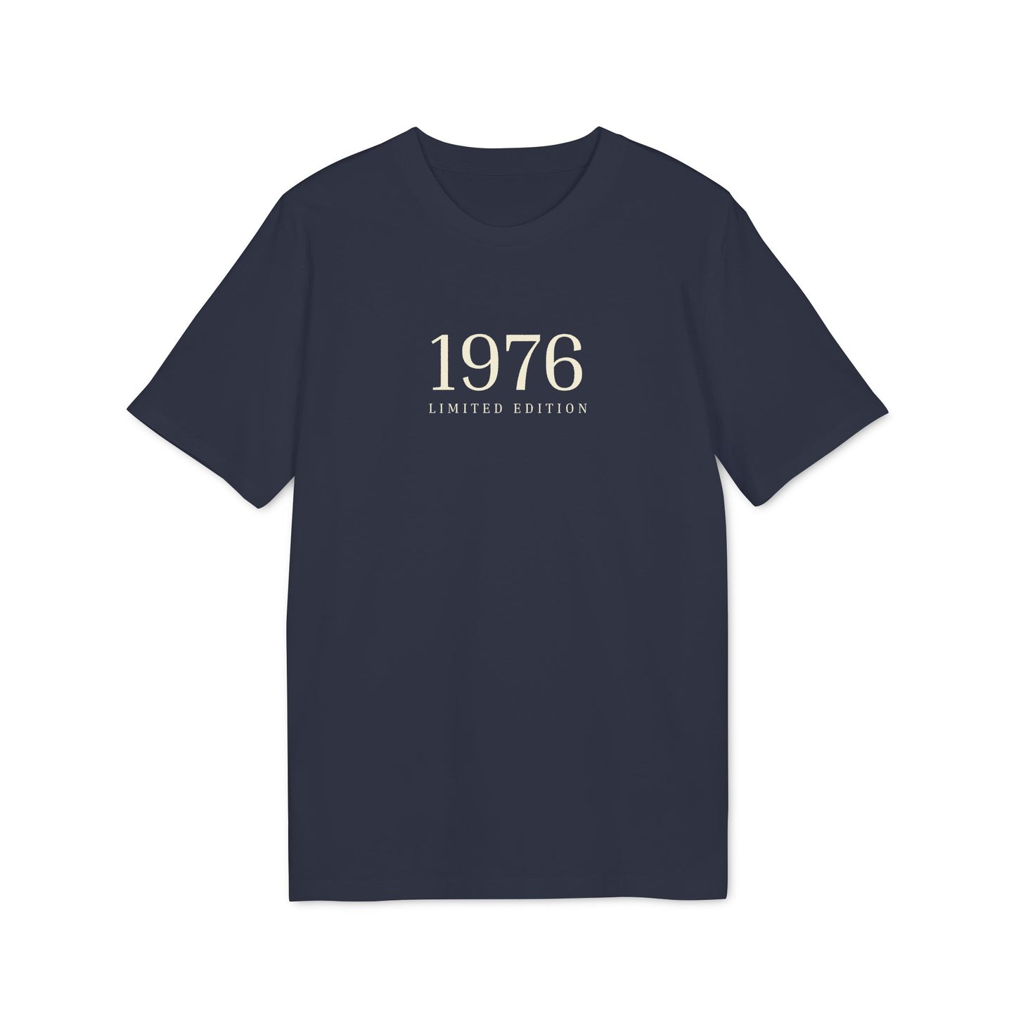 1976 Limited Edition Damen & Herren Shirt aus Bio-Baumwolle