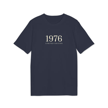 1976 Limited Edition Damen & Herren Shirt aus Bio-Baumwolle