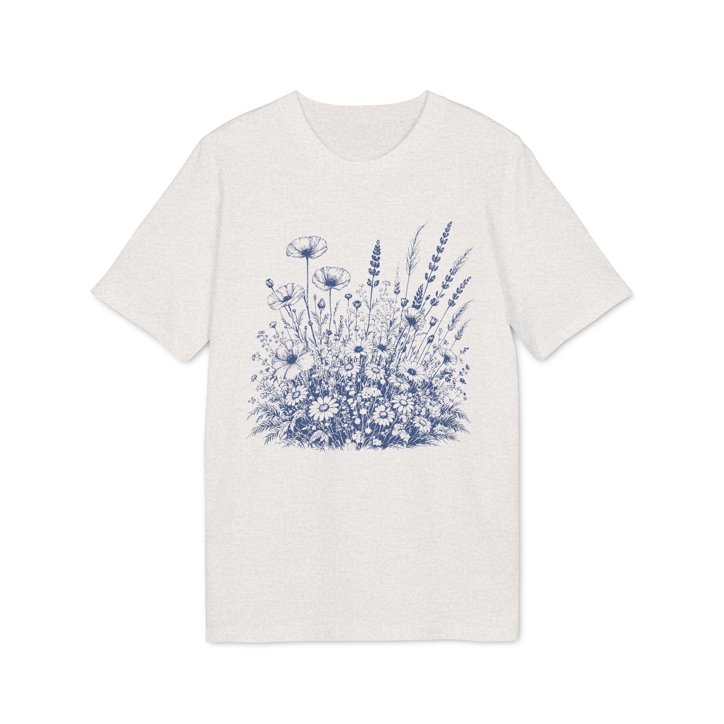 Wildblumen Damen T-Shirt Bio-Baumwolle