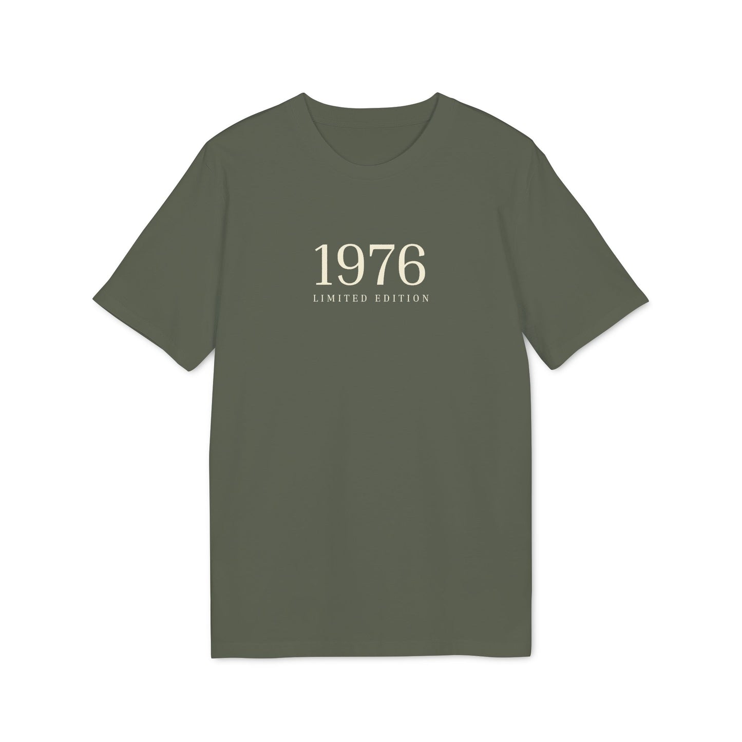 1976 Limited Edition Damen & Herren Shirt aus Bio-Baumwolle