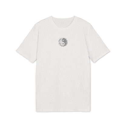 Kleines Yin-Yang-Symbol in psychedelischem Stil