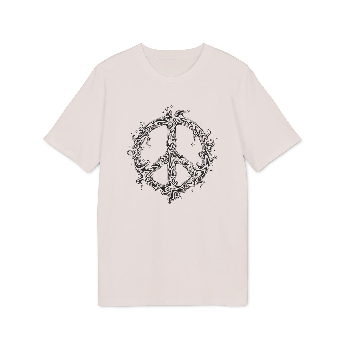 Psychedelisches Friedens-Shirt für Damen und Herren