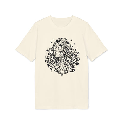 Psychedelisches und spirituelles Shirt mit Mutter Erde