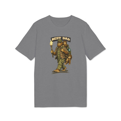 Best Dad - T-Shirt für Herren mit Bigfoot-Motiv