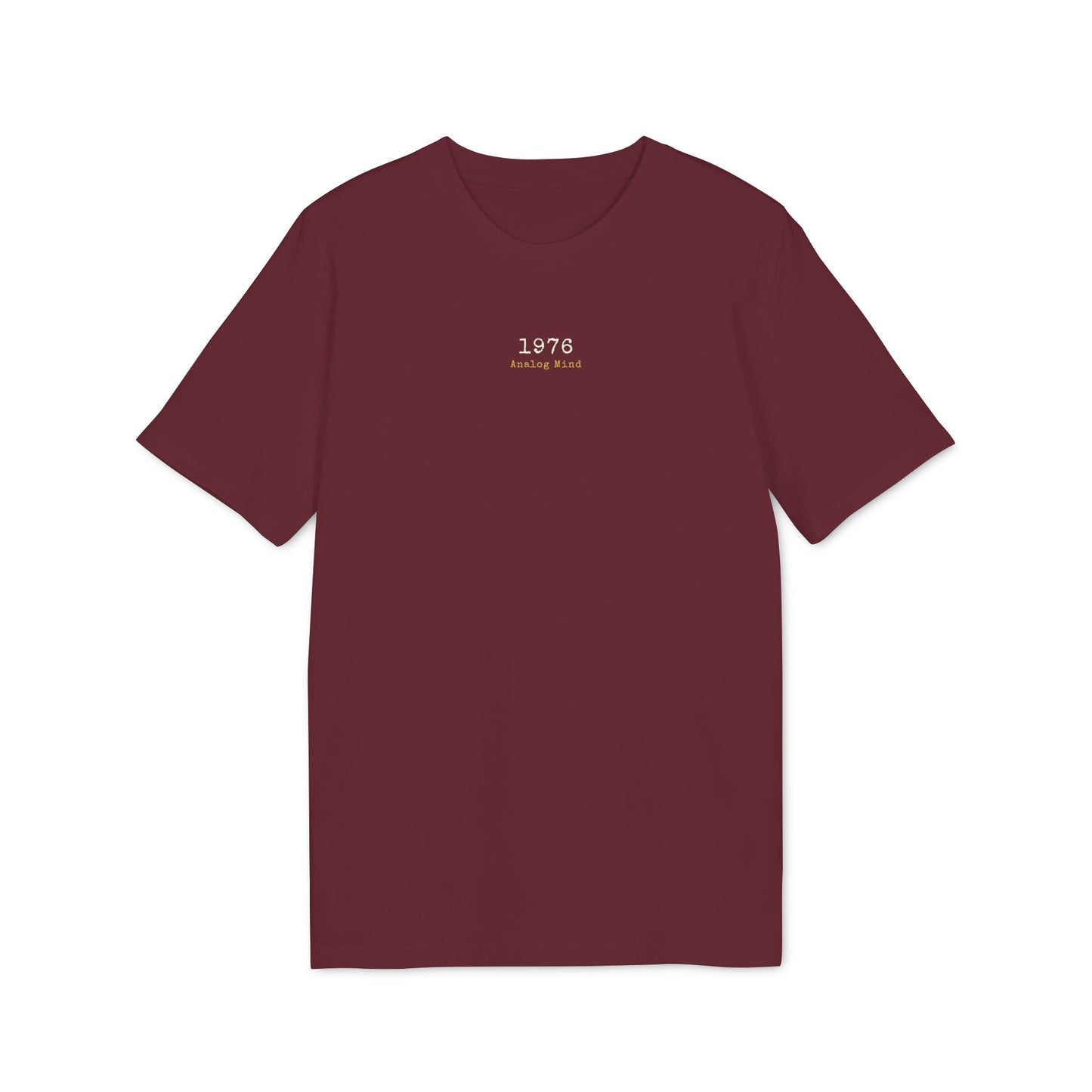 1976 Analog Mind Shirt Herren Bio-Baumwolle