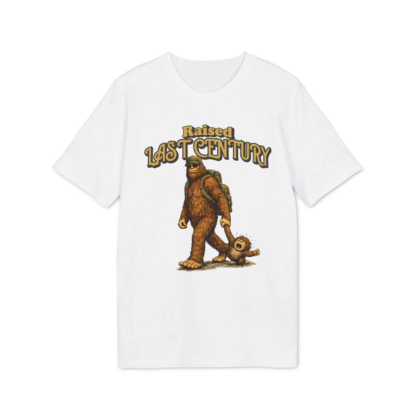 Lustiges Bigfoot Shirt Herren - Raised Last Century