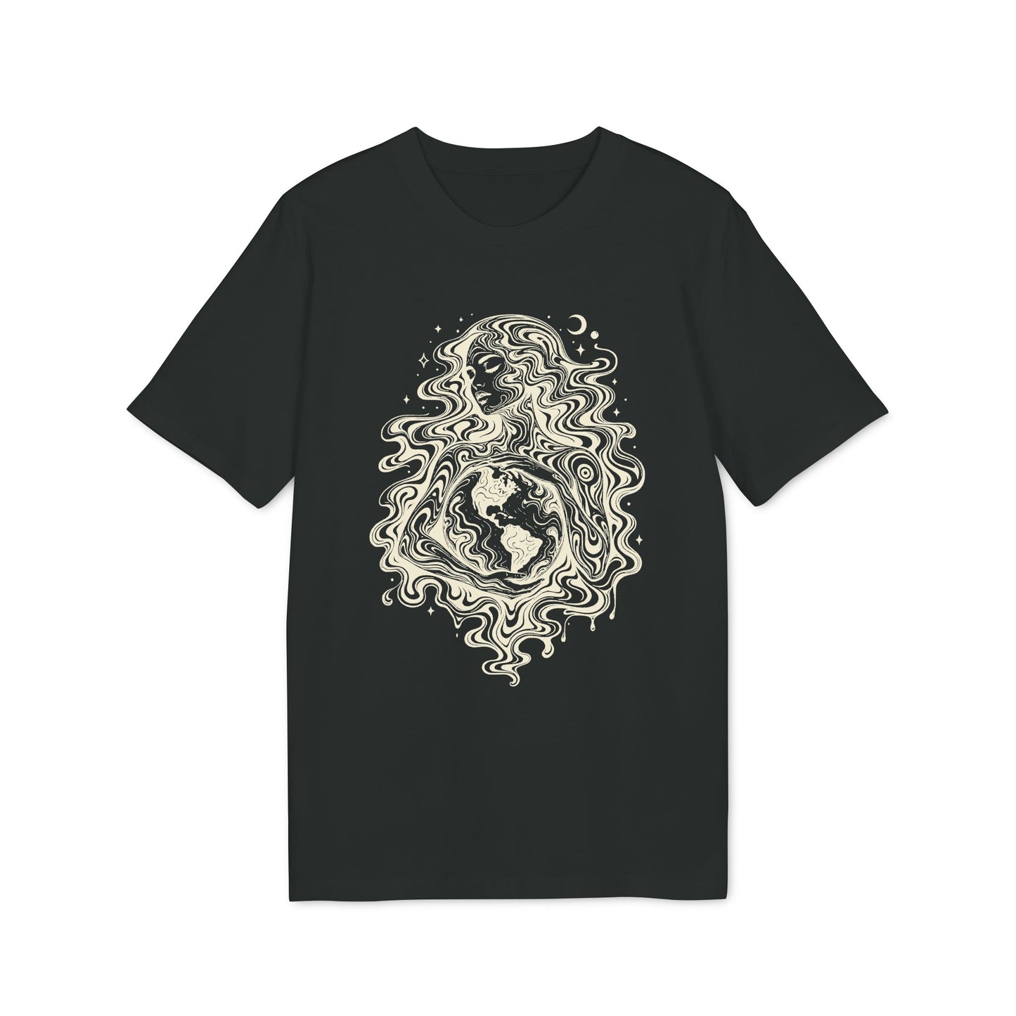 Spirituelles Shirt mit Mutter Erde
