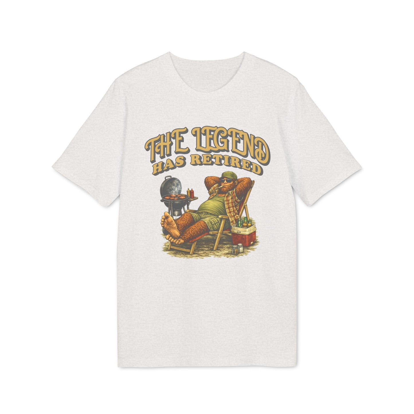 Witziges Bigfoot-Shirt für Rentner