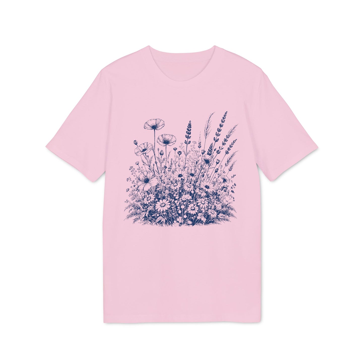 Wildblumen Damen T-Shirt Bio-Baumwolle