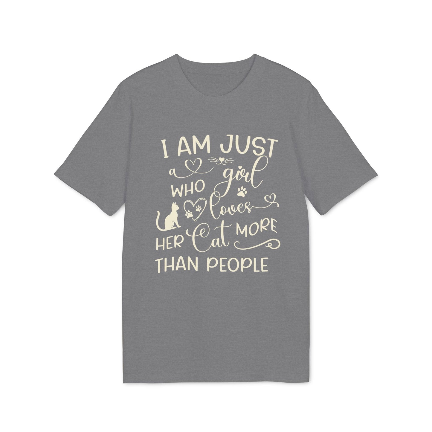 Nachhaltiges und humorvolles Katzen-Liebhaber T-Shirt