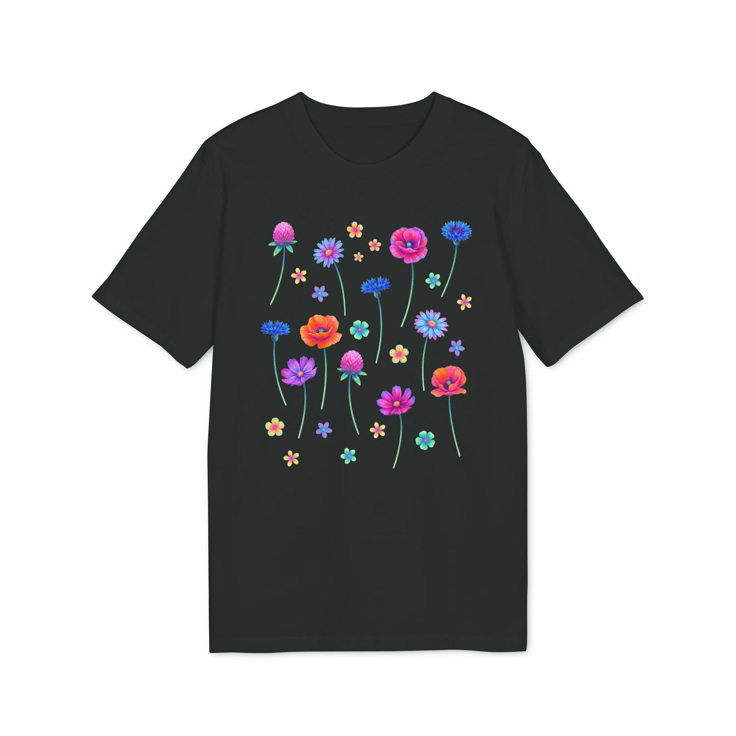 Blumen T-Shirt für Damen