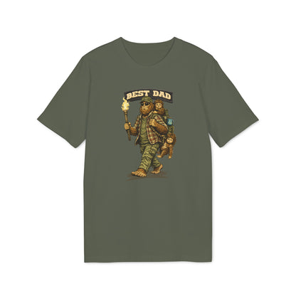 Best Dad - T-Shirt für Herren mit Bigfoot-Motiv