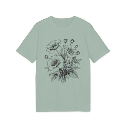 Mohnblumen T-Shirt Damen Bio Baumwolle nachhaltig