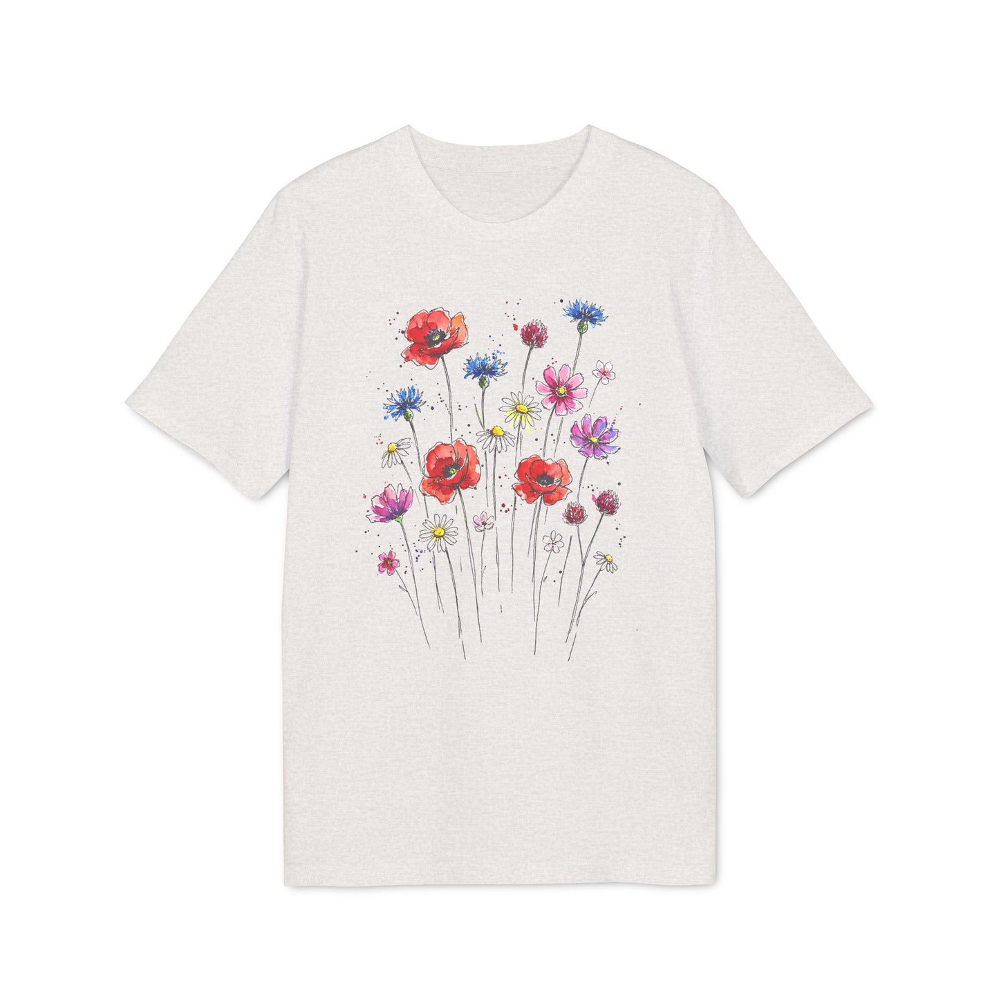 Fair Fashion Blumen T-Shirt