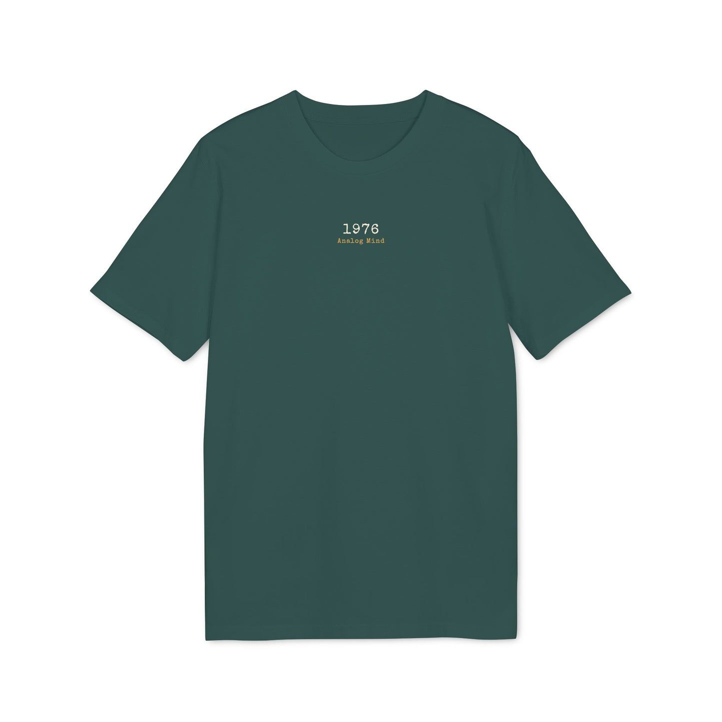 1976 Analog Mind Shirt Herren Bio-Baumwolle