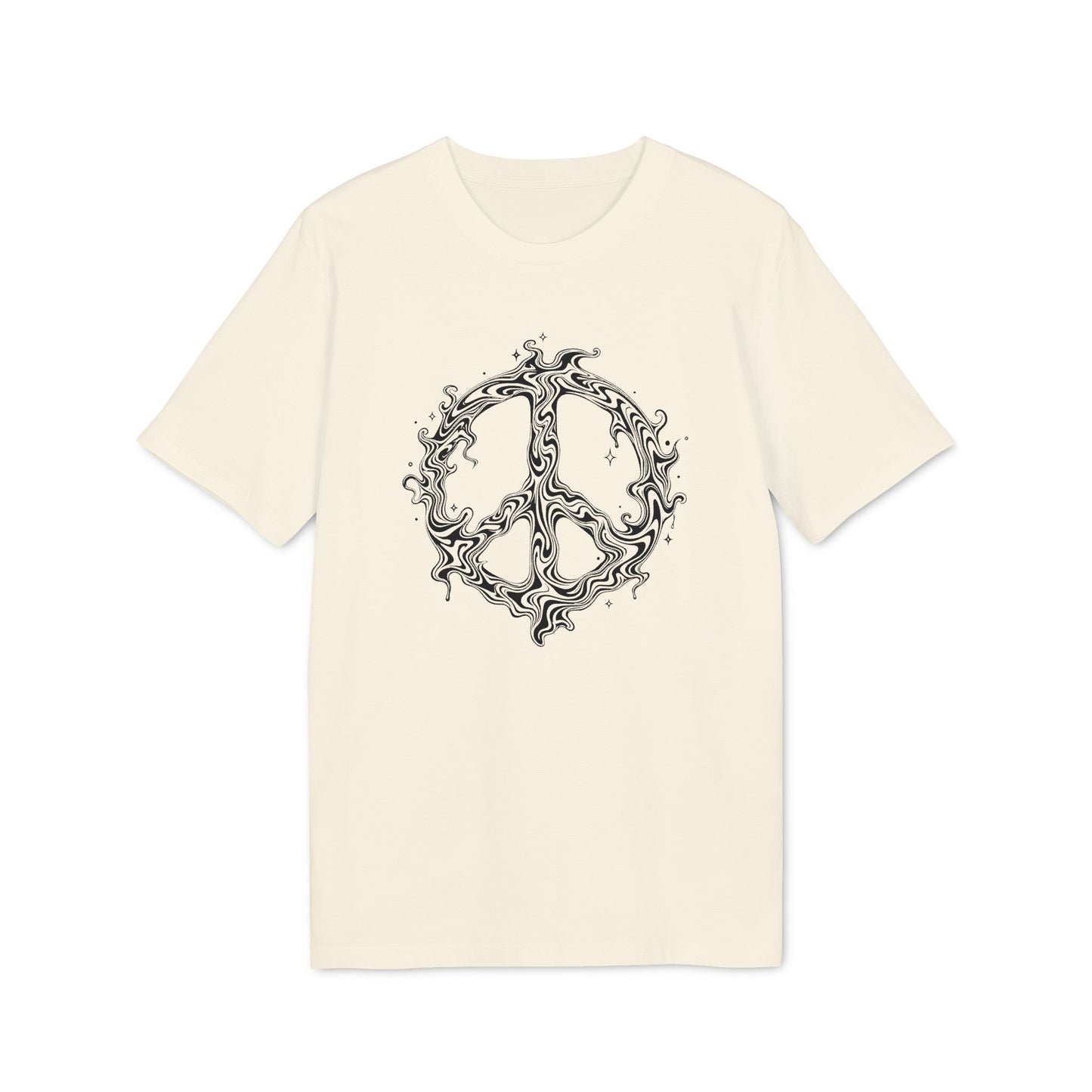 Psychedelisches Friedens-Shirt für Damen und Herren