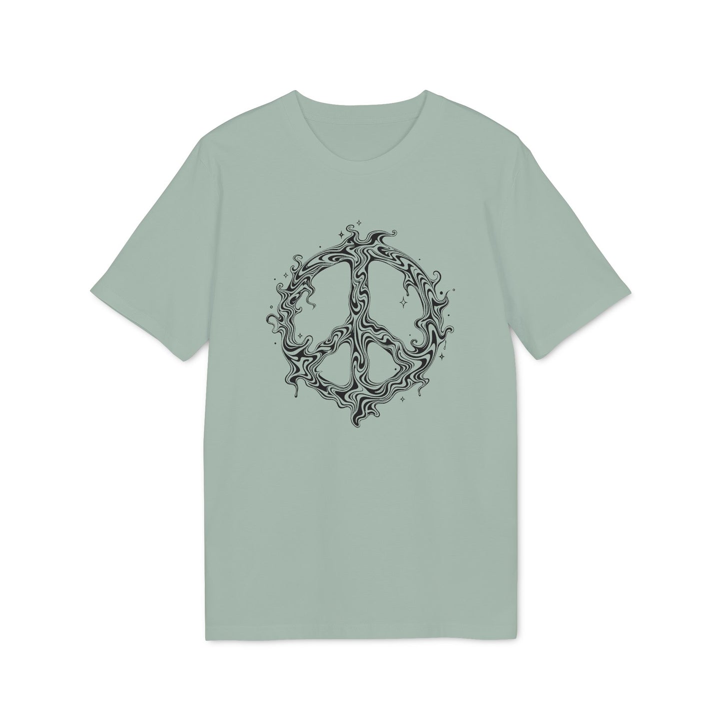 Psychedelisches Friedens-Shirt für Damen und Herren