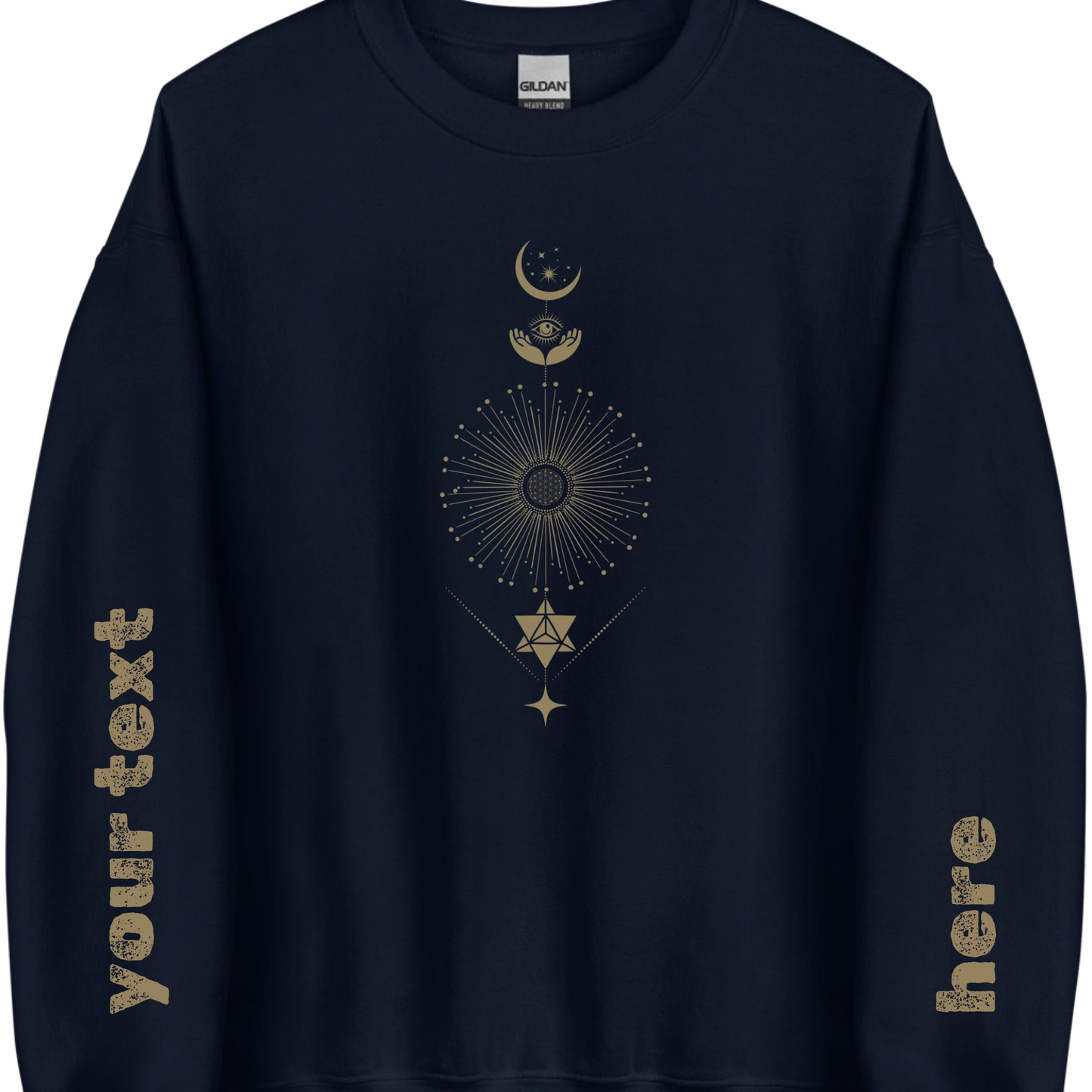 Gildan_18000_Front_Navy