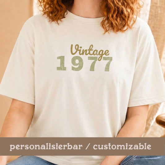 STTU169_WEITER_OffWhite_Personalisierbar_Vintage - 1977 grün green