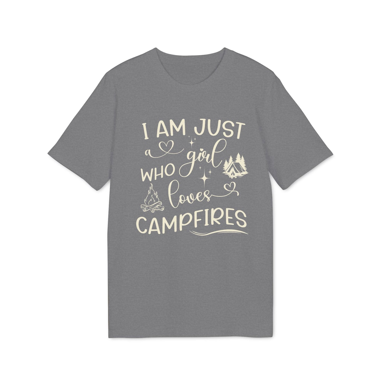 Nachhaltiges Camping Shirt Damen Bio Baumwolle